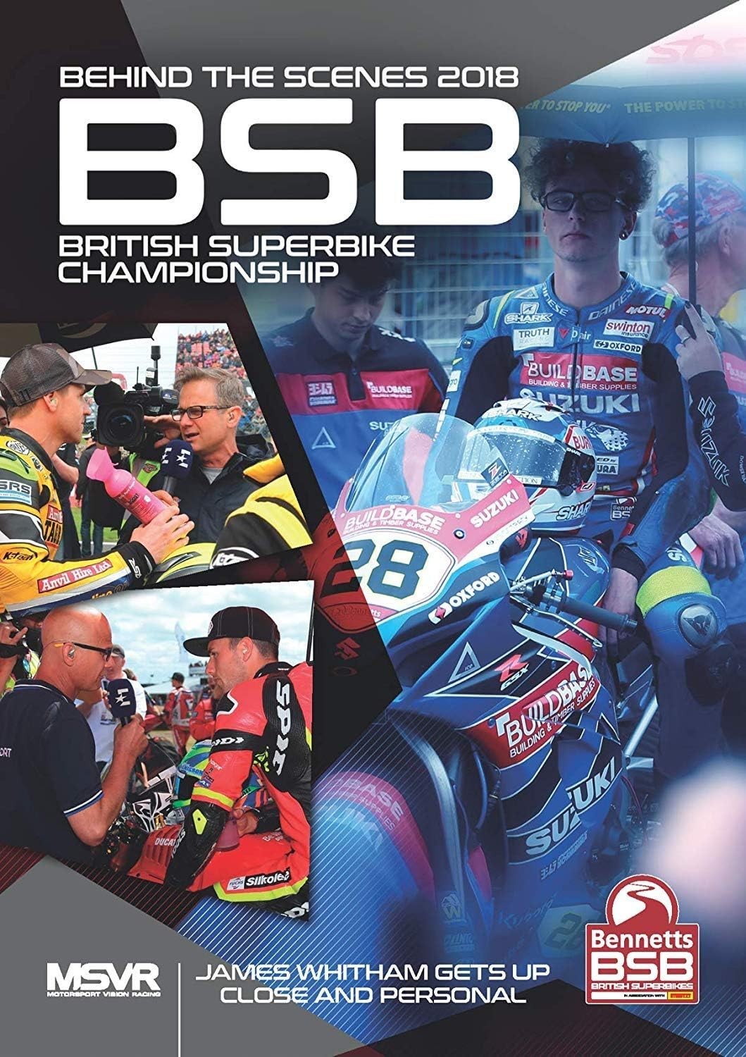 BSB: British Superbike Championship - Behind the Scenes 2018 DVD **NEW**