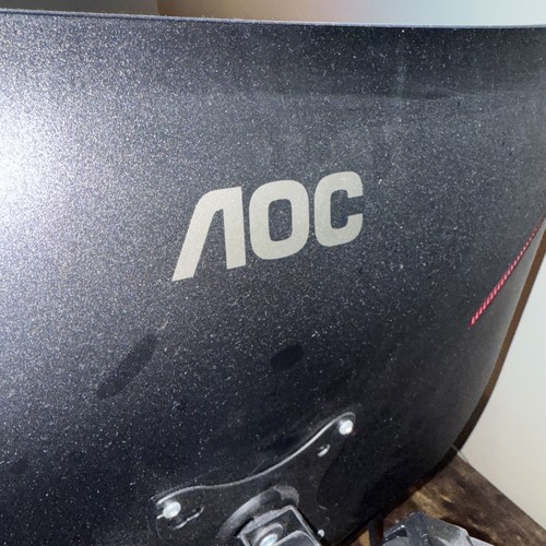 AOC - CQ32G3SE 32" LCD Curved QHD FreeSync Premium Monitor - Black/Red - Picture 5 of 5