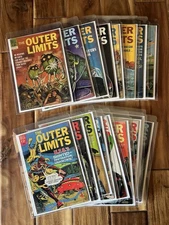 the Outer Limits 1-18 1964-1969 G+ to F Near complete set 17 book lot