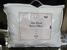 Brooklinen Mid-Plush Down Pillow Canadian Down Hypoallergenic Standard 460