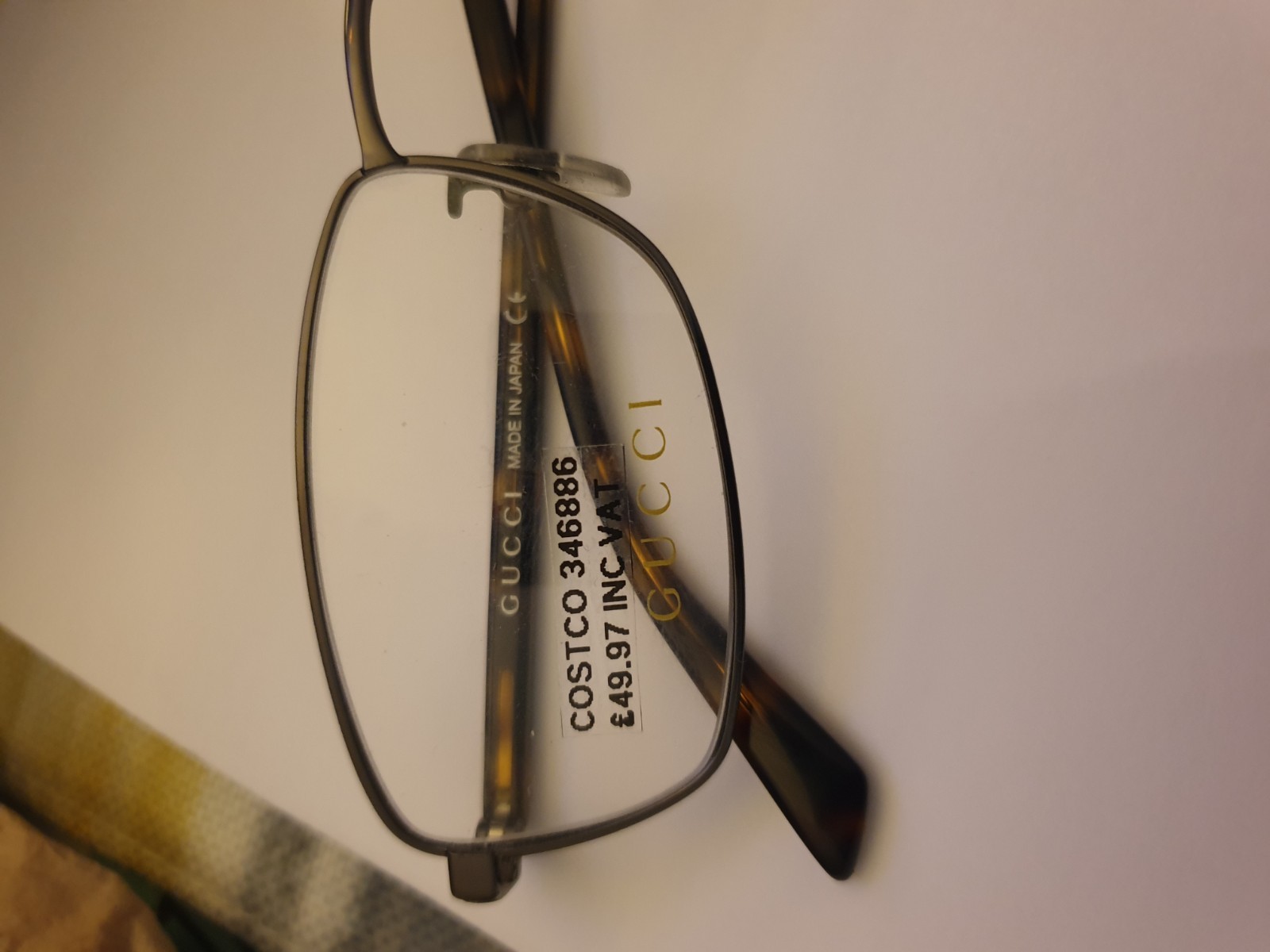 Gucci Men Authentic Eyeglasses Vintage GG 00630 J 02 Rare Frame image 8