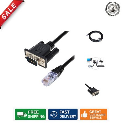 High-Speed 3.3Ft RJ45 Female to DB9 Male Console Cable for Network Setup