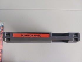 Dungeon Magic NES Game Nintendo Entertainment System 1990 CIB