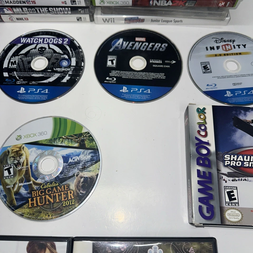 Lot of 70+ Video Games for PS2, PS3, PS4, Xbox 360, Xbox One, Nintendo - Image 4 of 4