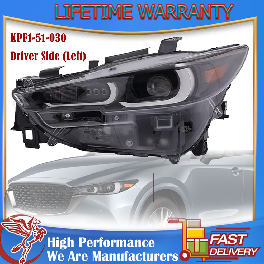 KPF151030 Full LED Headlight Driver Side For Mazda CX-5 Non-AFS