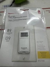 Honeywell Home RPLS730B Programmable 7-Day Switch White