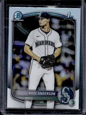 2025 Bowman Draft Kade Anderson Chrome Refractor 1st Prospect #BDC-3 Mariners
