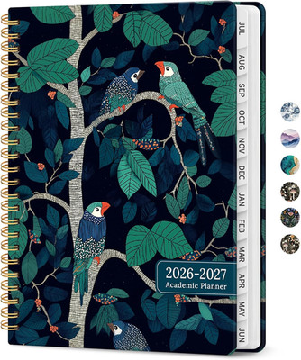 Planner 2026-2027, Academic Monthly and Weekly Calendar Planner for Women, July