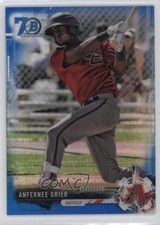 2017 Bowman Draft Chrome Blue Refractor 70th Anniversary /200 Anfernee Grier 0c6