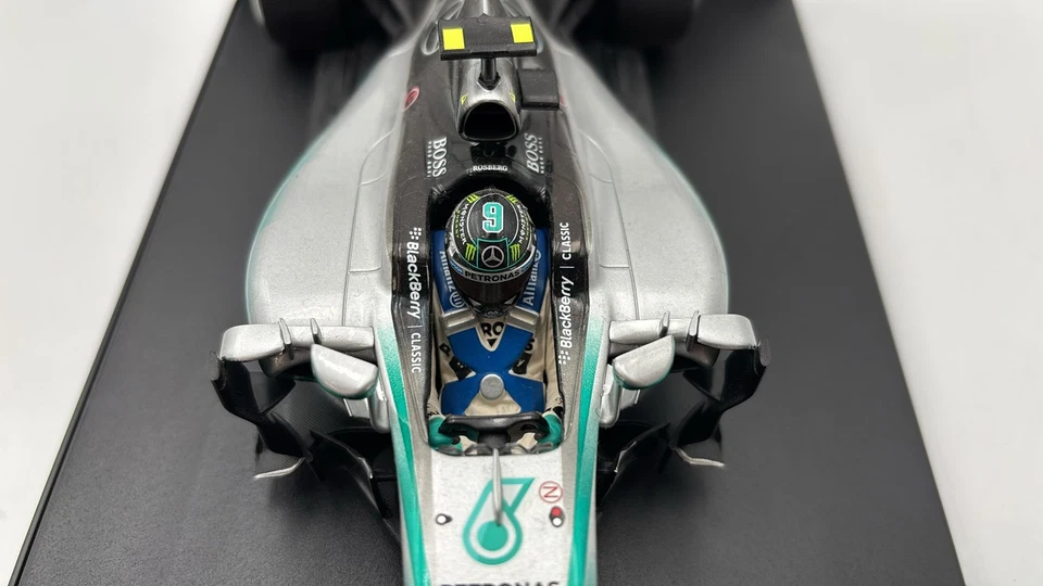  MIN110150006 Minichamps Mercedes-AMG F1 Rosberg Australian GP 2015 - Immagine 4 di 4