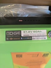 Expion360 51.2 V 60 aH Lifepo4 Deep Cycle Battery Model # Ex-EX2-48060 BCH. New