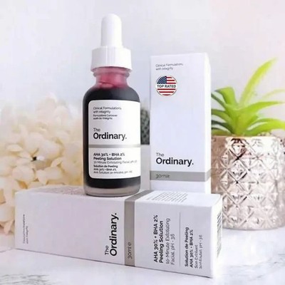 The Odinary AHA 30% + BHA 2% Peeling Solution | USA SELLER | Authentic in Box