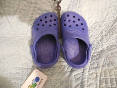 New Jibbitz by Crocs Classic Clogs Water Shoes  Toddler 6/7 Summer Slip On Play
