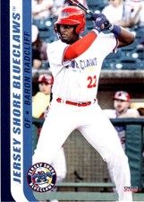 2022 Baron Radcliff Choice Minor League Rookie S1 Jersey Shore Blueclaws