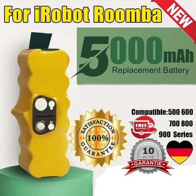 Für iRobot Roomba 5500mAh Akku 500 600 700 800 900 770 14.4V Ersatzakku Ni-MH DE