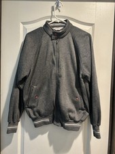 Vintage Christian Dior Sport Bomber Track Stuck Zipper Jacket Sweatshirt Men's S