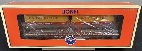 Lionel Nº 6-27519 - Union Pacific PS-4 Flatcar con remolques Piggyback #53007 NUEVO | Condition: New
