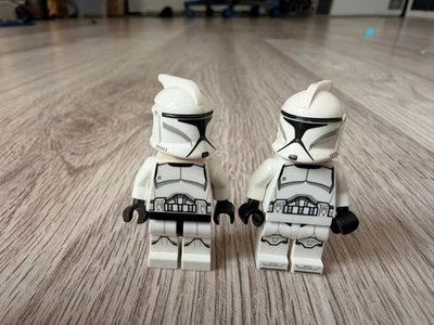 Lego Star Wars 2 x Clone Trooper (Phase 1) - Printed Legs, Scowl sw0910 - Bild 1 von 2