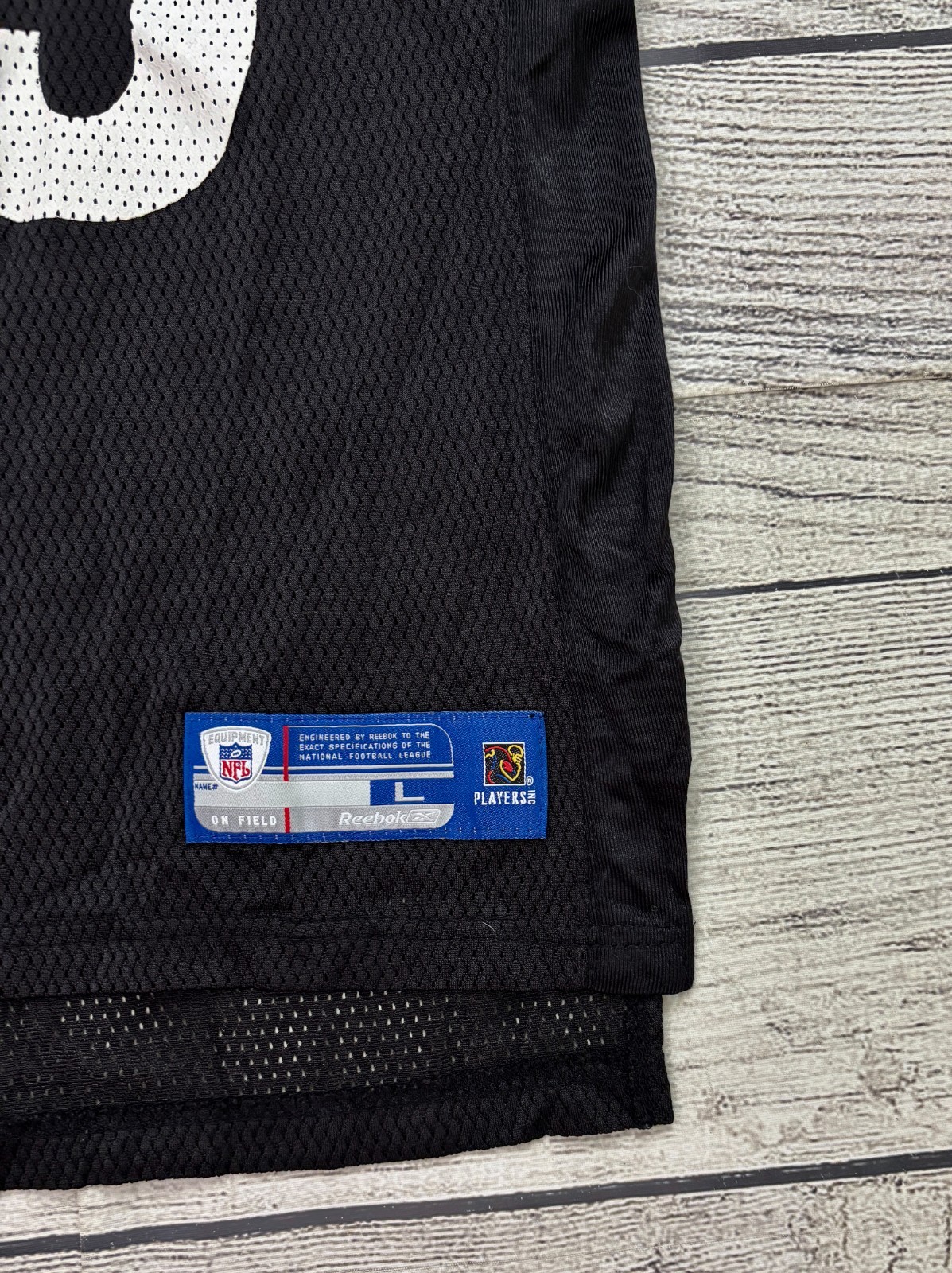 TROY POLAMALU #43 PITTSBURGH STEELERS Youth Sz Large Reebok Home NFL Jersey VTG thumbnail 5