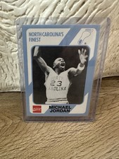 MICHAEL JORDAN Black & White ROOKIE CARD Basketball UNC Finest COCA COLA GEM MNT. rookie card picture
