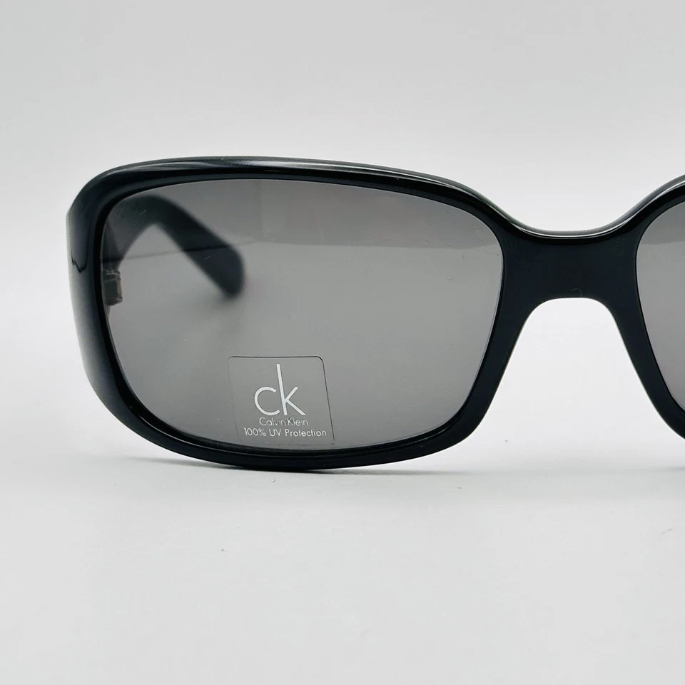 Calvin Klein Sonnenbrille Herren Damen oval schwarz Logo CK Mod. 3066S NEU - Bild 2 von 4