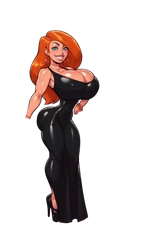 Kim Possible Vinyl Car Decal Sticker 7" Weatherproof