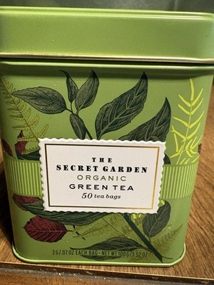 The Secret Garden Organic Green Tea 50 Bagged Tea Bags 100g Pantry