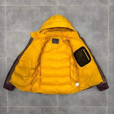 Montbell EX700+ Yellow Multi Pocket Down Jacket Men Size L | eBay