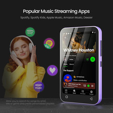 Mp3 Player Bluetooth, Parental Controls, Pre-Installed Spotify, S 3