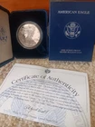 2000 P Proof $1 American Silver Eagle Dollar
