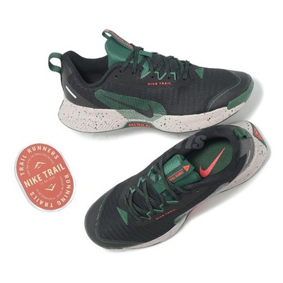 Nike Men\'s Juniper Trail 3 Trail Running Shoes Size 14 Black/Fir/Bright Crimson Nike Juniper Trail 3 Black Bright Crimson Men Trail Running  main image 3