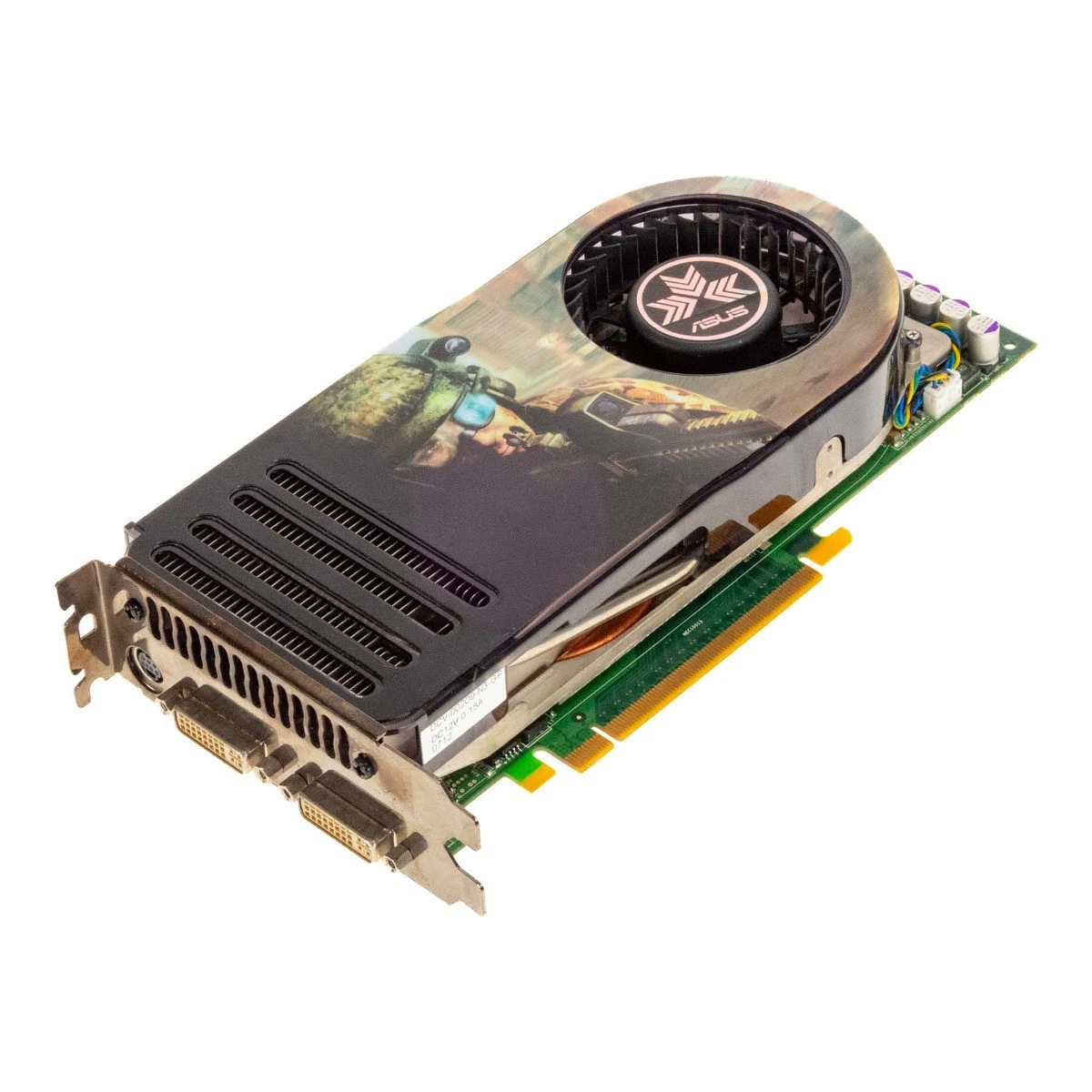 ジャンク品　GeForce 8800 GTS ASUS製 NVIDIA GeForce 8800 GTS 320MB GDDR3 Computer Graphics Cards for