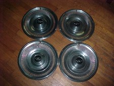 Buick 1970 Riviera Gs Hubcaps 15 Wheel Cover Set Of 4 Nice Original Condition