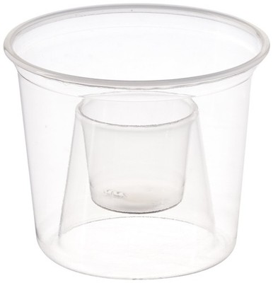 Polar Ice 50 Count Disposable Plastic Power Bomber Shot Cups or Jager Bomb Gl...