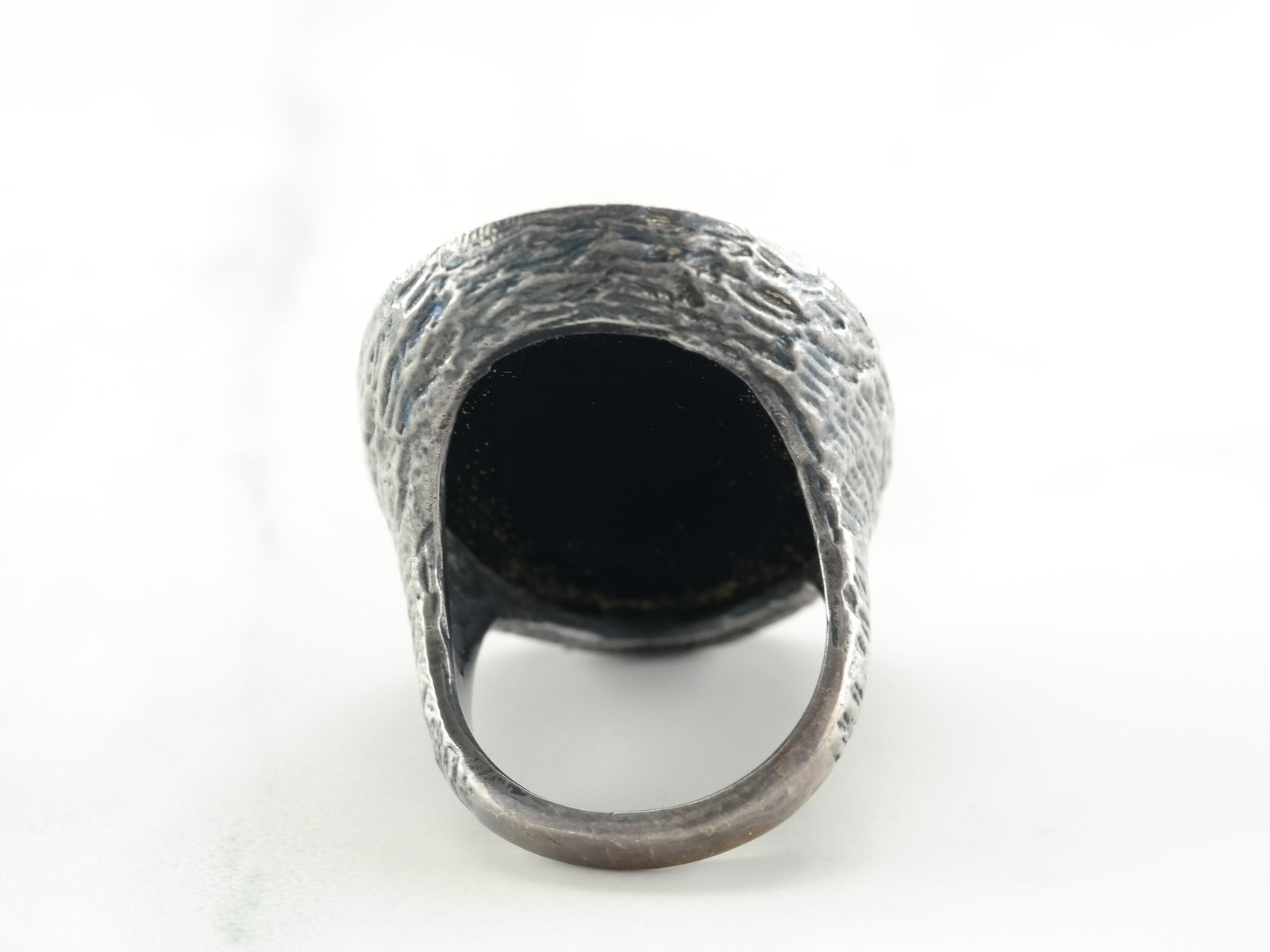 Sevan Black Onyx Sterling Silver Ring Size 6 1/4 - image 4