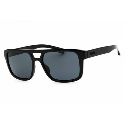 Hugo Boss Men's Sunglasses Rectangular Plastic Full Rim Frame 1648/S 0807 IR