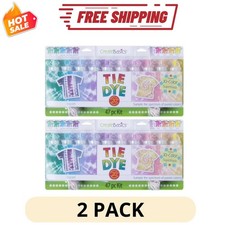 Create Basics Pastel Tie Dye 10 Color Kit 2 Pack