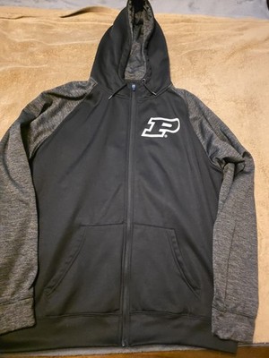 NCAA MENS PURDUE COLLESIUM FULL ZIP HOODIE SIZE XL NWOT