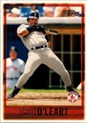 #ad 1997 Topps #54 Troy O#x27;Leary Boston Red Sox $1.01