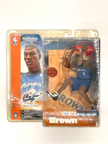 Kwame Brown Washington Wizards Series II NBA Basketball Mcfarlane Sports Picks - Picture 1 of 2