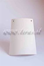 Conf. 10 PZ TEGOLINE Tegola 5x7 cm biscotto bianco per decoupage - TERAS