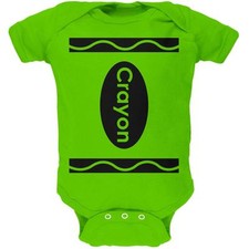 Halloween Crayon Costume Soft Baby One Piece