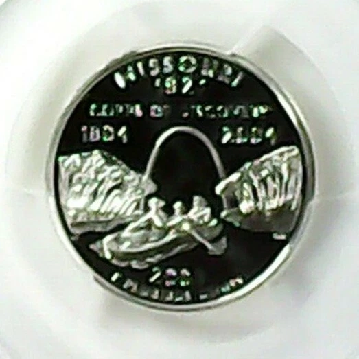 2003-S 25C State Quarter Missouri PCGS PR69 DCAM 90% Silver 22llor0402 - Image 3 of 4