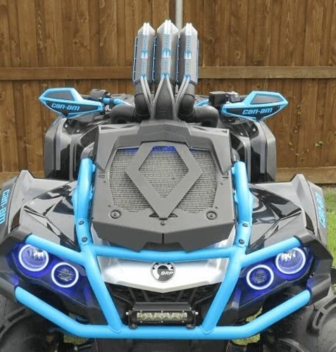SYA Warrior Riser Snorkel Kit for Can Am Outlander XMR 2013-2023 ATV Models - Picture 2 of 5