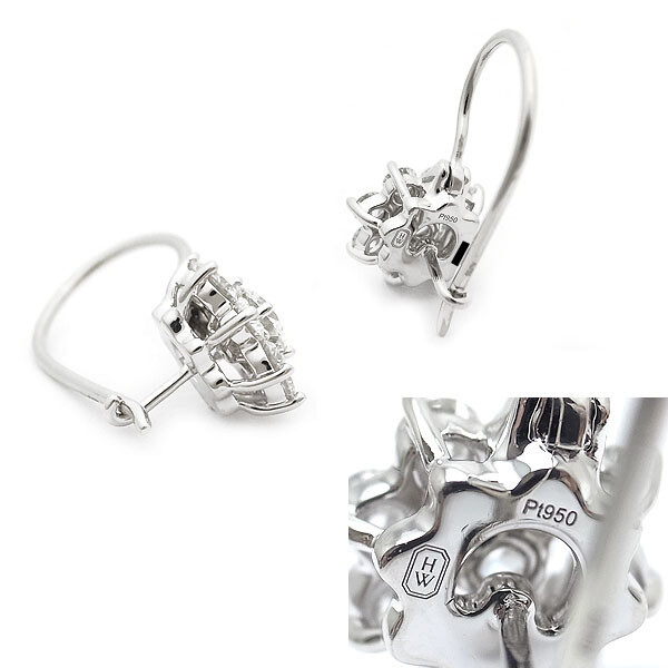 アクセサリー Harry HARRY WINSTON Sunflower mini wire earrings, one side only
