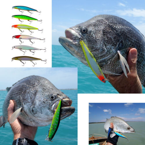 Finesse Chudan 110mm Sinking Minnow Lures, Ghost Flash - Picture 3 of 3