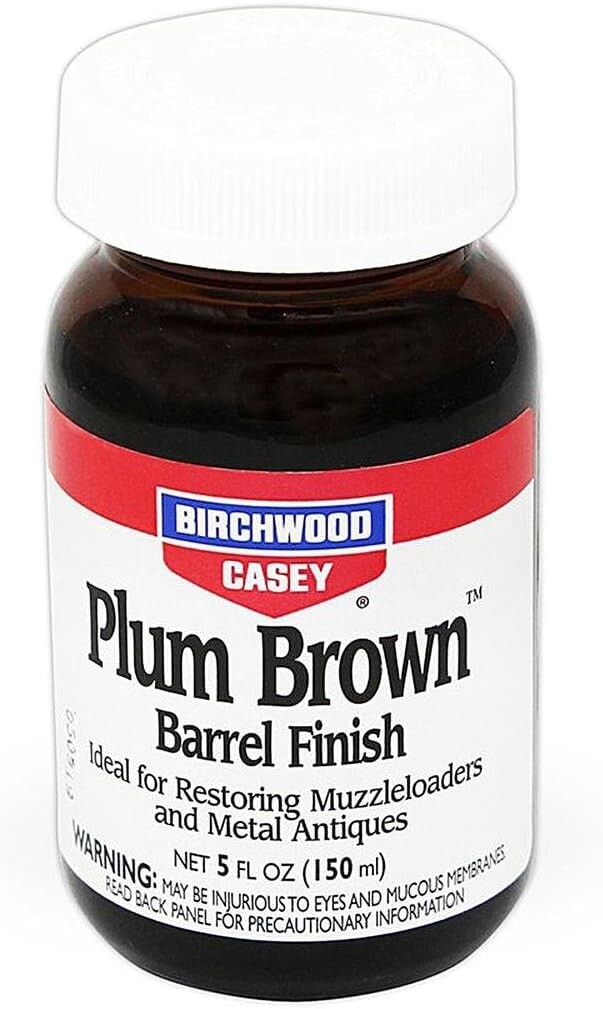 Birchwood Casey 14130 Plum Brown Barrel Finish, 5-Ounce