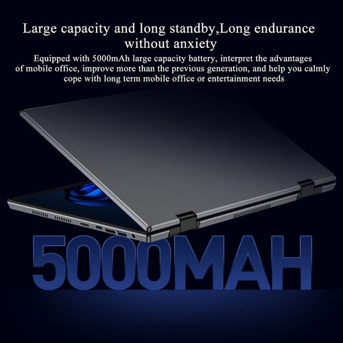 14 Zoll Laptop Dual Touchscreen Quad Core 16G DDR4 256G SSD 2.2K HD 2.4G 5G NEU - Zdjęcie 12 z 33