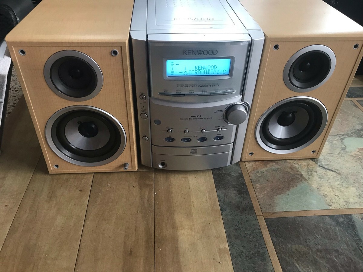 Kenwood HM-332 AM/FM Radio CD MICRO COMPONENT SYSTEM | eBay Kenwood HM-332 AM/FM Radio CD MICRO COMPONENT SYSTEM | eBay