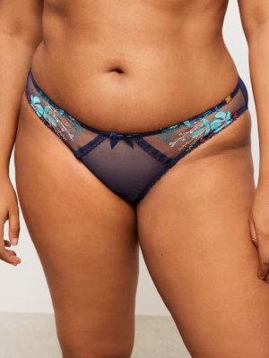 John Lewis AND/OR Coralie Briefs UK 10 Deep Blue